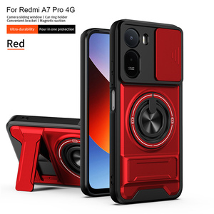 Coque de protection magnétique Lichicase anti-jaunissement avec béquille pour <span class=keywords><strong>Redmi</strong></span> 15A A7 Pro Turbo 5 Max - Product Image 4
