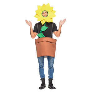 Disfraz de planta en maceta para hombre, conjunto de disfraz de Halloween para fiesta, juego de rol - Product Image 1