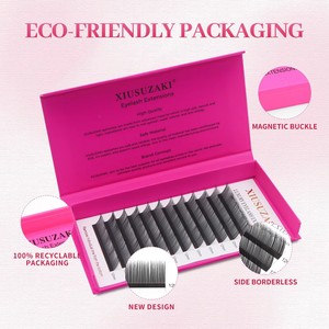 ขนตาปลอม XIUSUZAKI 12Rows LC/LD Curl แบบอนิเมะ นุ่มเป็นพิเศษ ดูเป็นธรรมชาติ ขนาด 8-13 มม. แบบสำเร็จรูป ขนตาฟู 6D รุ่น FOX - Product Image 6