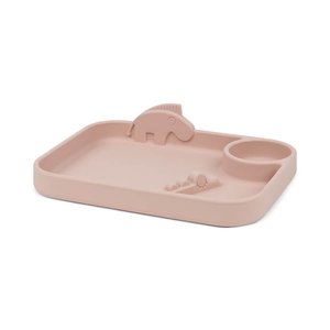 New Custom Blue Whale <b>Plate</b>, Cute BPA FREE Silicone Whale <b>Plate</b> Set, Silicone Rectangle <b>Plate</b> Custom Design - Product Image 2