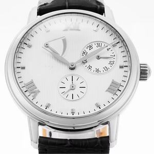 High-End Luxury Automatic Mechanical <b>Watch</b> for <b>Men</b> High Quality <b>Black</b> Cow Leather Band Glass Dial Window Display Metal Case - Product Image 3