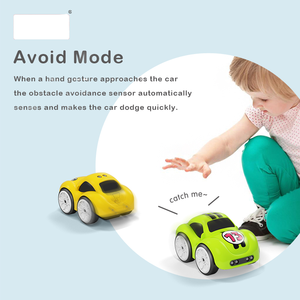 سيارة تحكم عن بعد صغيرة 5 في 1 من دوويلين، شاحنة سكة حديدية سحرية تعمل بالحث، وضع التحكم عن بعد 2.4 جيجا، وضع المتابعة، سيارة تحكم عن بعد مع موسيقى للأطفال - Product Image 6