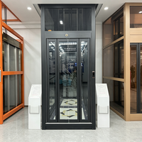 Asansörsüz Çekişli Kaldırma Platformu, Otel, Apartman, Villa, Ev, Bodrum Asansörü için Çağdaş Tasarım