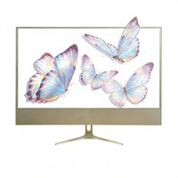 Écran OLED holographique transparent anti-reflet 30/55/75 pouces, écran tactile, téléviseur en verre transparent