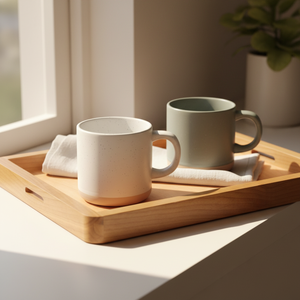 Tazas de Cerámica de Dos Colores con Diseño de Pareja de Dibujos Animados, Alta Estética, Aptas para Lavavajillas y Microondas, Diseño Personalizable para Negocios, Venta al Por Mayor - Product Image 3