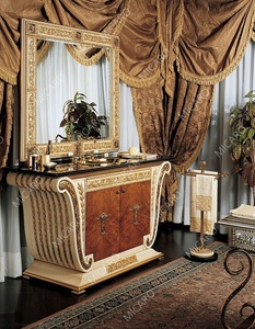 Nuovo modello di buon prezzo antico reale barocco in legno lavabo a mano per il <span class=keywords><strong>bagno</strong></span> - Product Image 5