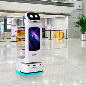 Robots de service intelligents, <span class=keywords><strong>robot</strong></span> <span class=keywords><strong>serveur</strong></span>, <span class=keywords><strong>serveur</strong></span> commercial de vente au détail, <span class=keywords><strong>robot</strong></span> de livraison de nourriture pour <span class=keywords><strong>restaurant</strong></span>, hôtel, navigation automatique d'évitement des obstacles - Product Image 2