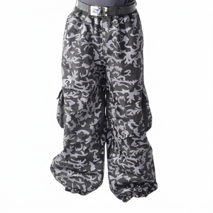 Pantalon de ski et de snowboard unisexe grande taille, imperméable 10 000 mm, avec doublure polaire respirante, service OEM pour logo personnalisé - Product Image 1