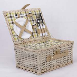 <span class=keywords><strong>The</strong></span> Most Popular Fold able Wholesale Empty Wicker Picnic Baskets For 4 Persons - Product Image 5
