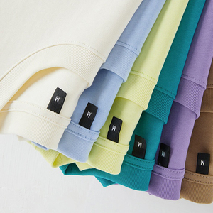 <span class=keywords><strong>เสื้อ</strong></span>ยืดแขนสั้นคอกลมสำหรับผู้ชายเสื้อยืดผู้หญิงสีขาวพิมพ์ลายเสื้อยืดฮิปฮอปสำหรับผู้ชายผ้าคอตตอน100% ว่างออกแบบได้ตามต้องการ - Product Image 3