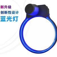 Loupe rectangulaire en plastique pour aquarium, vision nocturne, poissons marins, coraux, récif, grossissement optique 3/4x, affichage des coraux