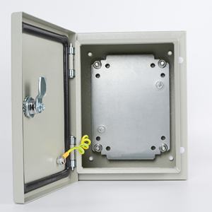 Boîte de distribution d'énergie en acier/galetier galvanisé gris, étanche à la poussière et à l'eau IP66, pour panneau électrique, armoire de commande électrique - Product Image 3
