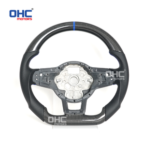 वोल्कस्वैगन वीडब्ल्यू गोल्फ के लिए अनुकूलित वास्तविक कार्बन फाइबर स्टीयरिंग व्हील गोल्फ 7 <span class=keywords><strong>r</strong></span> Gi स्टीयरिंग व्हील - Product Image 6