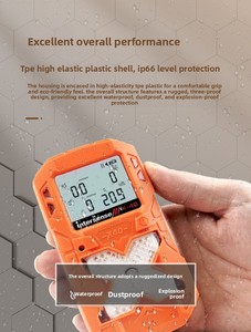 Detector Multigas 4 en 1 X40 para Ozono (O3) y <span class=keywords><strong>Gases</strong></span> Tóxicos Combustibles - Analizador de <span class=keywords><strong>Gases</strong></span> Portátil para Espacios Confinados Industriales - Product Image 3
