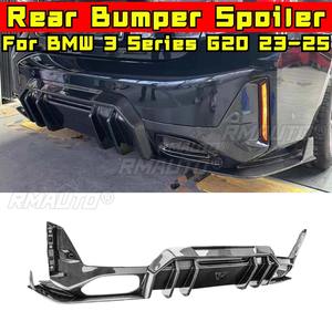 Difusor de Parachoques Trasero de Fibra de Carbono Real para BMW Serie 3 G20 2023-2025, Protector de Parachoques, Accesorios para Auto - Product Image 2