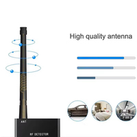 RF Bug profesyonel dedektör kablosuz Video kamera ve ses Bug algılama Bug cep telefonu sinyal bulucu toptan