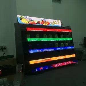 LED Strip Video Screens P1.25 Shelf Display For Retail