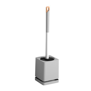Toilet <b>Brush</b> With Long Handle <b>Round</b> Dense Bristles For Deep Cleaning Toilet Bowl - Product Image 3