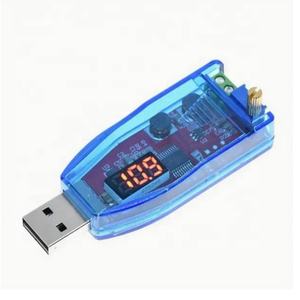 <b>LED</b> DC-DC 5V to DC 1-24V Adjustable Potentiometer USB Step Up/Down Buck Boost Converter Power Supply Voltage Regulator Module - Product Image 4