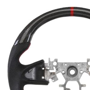 Volante Deportivo de Fibra de Carbono y Cuero Perforado de Fabricación Exquisita, Venta Directa de Fábrica, para Infiniti Q50 Q60 <span class=keywords><strong>Q70</strong></span> - Product Image 2