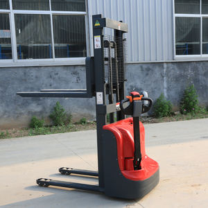 China Hydraulische Walkie Elektrische Wandelen <span class=keywords><strong>Straddle</strong></span> Stapelaar Heftruck Stapelaar Vorkheftruck - Product Image 3