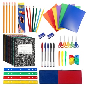 Vente en gros d'ensemble de fournitures scolaires et de bureau kit de papeterie ensemble de retour à l'école couleurs assorties vente en gros <span class=keywords><strong>pour</strong></span> les étudiants enseignants - Product Image 2