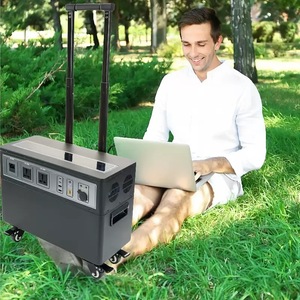 Station d'alimentation portable 3000W, batteries LiFe04 haute capacité avec onde sinusoïdale pure, alimentation mobile extérieure - Product Image 4