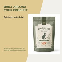 Sachet personnalisé refermable pour aliments pour animaux de compagnie, sac refermable à fermeture éclair pour nourriture pour chiens, emballage alimentaire pour animaux, sac Mylar anti-humidité pour aliments pour animaux