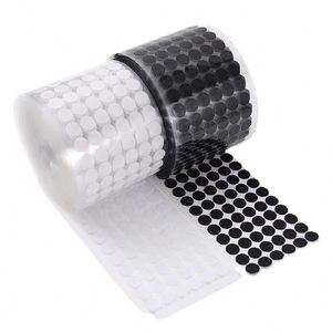 Boucles auto-adhésives en nylon à points Velcro, Velcros personnalisés à pois, Velcros à points de taille personnalisée, boucles adhésives de diamètre [X] mm - Product Image 2