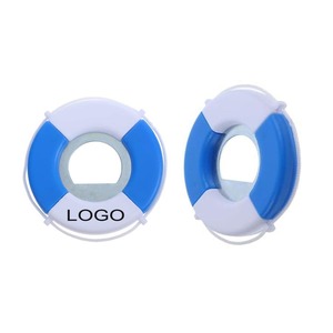 Abrebotellas promocional de regalo para Bar de playa, abridor de cerveza con forma de <span class=keywords><strong>boya</strong></span> salvavidas divertida, abridor de cerveza para fiesta de <span class=keywords><strong>restaurante</strong></span>, anillo de natación - Product Image 1