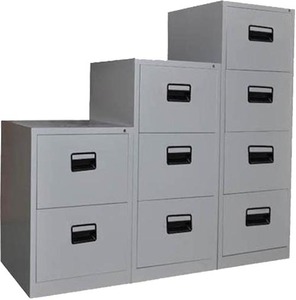 Nhà Máy Outlet kim loại 4 ngăn kéo tủ tập tin dọc 4 lớp Tủ hồ sơ thép lưu trữ 4 ngăn kéo tủ cho văn phòng - Product Image 1