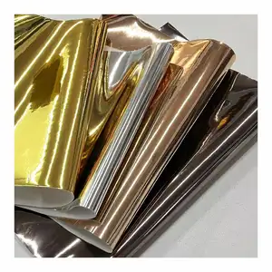 Top Selling Mirror Surface Decorative TPU Leather Fadeless Waterproof Artificial Leather For Bags Home Upholstery