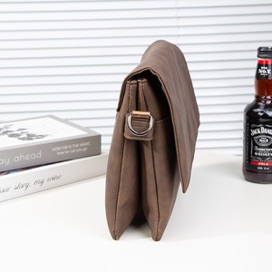 <span class=keywords><strong>Sac</strong></span> <span class=keywords><strong>bandoulière</strong></span> tendance en <span class=keywords><strong>cuir</strong></span> PU souple pour homme – Idéal pour les jeunes professionnels - Product Image 4