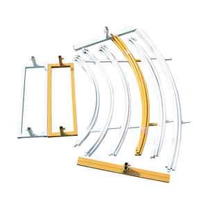 Décor arche d'anneaux <span class=keywords><strong>en</strong></span> <span class=keywords><strong>fer</strong></span> forgé pour mariage, cadre de <span class=keywords><strong>cercle</strong></span> d'arrière-plan avec ballons, détachable, facile à transporter, pour fête, 6 pièces - Product Image 2