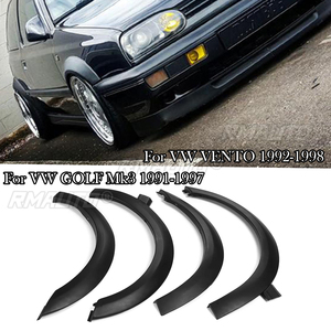 4 piezas de molduras de guardabarros para VW GOLF Mk3 1991-1997 / VW VENTO 1992-1998 Versión Europea, embellecedores de arco de rueda tipo alerón - Product Image 1