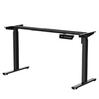 Cadre de bureau électrique intelligent réglable en hauteur en métal Design moderne Cadre de bureau assis-debout