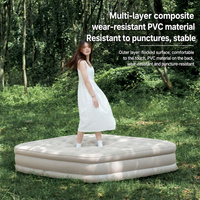 Matelas Gonflable pour Camping Extérieur, Tapis Anti-humidité, Lit Auto-gonflant, Épais et Portable, Pliable, pour la Maison