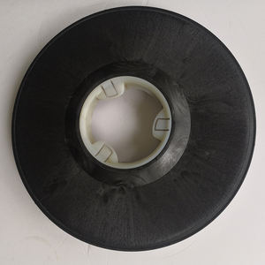 HAKO/HAKOMATIC Original 17 \ "pouces/43cm SCRUBMASTER B45 noir Poly balayeuse de <span class=keywords><strong>sol</strong></span> électrique <span class=keywords><strong>brosse</strong></span> à récurer en plastique pour le nettoyage - Product Image 1