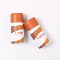 Tube en carton kraft écologique personnalisé pour baume à lèvres ou déodorant