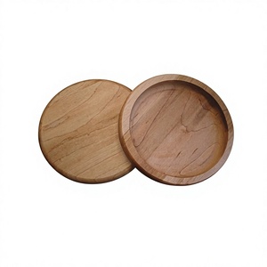 Dessous de verre pour bouteille de vin en bois d'acacia naturel, gadgets de cuisine pour bar, exportateur en gros - Product Image 1