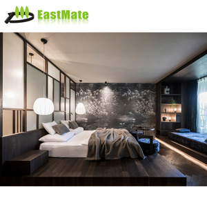 Роскошная современная мебель из массива дерева для спальни для гостиниц гостевые дома 5-звездочные современные наборы для гостиной курорта сделано в Китае - Product Image 1