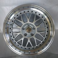 Roues de voiture de tourisme 16/17/18 pouces roues en alliage d'aluminium 4x100/5x114.3 roues de voiture