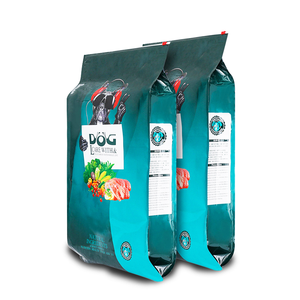 ถุงบรรจุอาหารสุนัขความจุขนาดใหญ่<span class=keywords><strong>10</strong></span>กก. ถุงสไลด์20ปอนด์ของถุงซิปอาหารสุนัข - Product Image 1