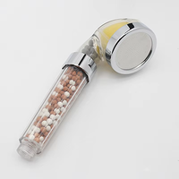 Pomme de douche à main luxueuse avec système de filtration ionique à haute pression, pluie, vitamine VC, pierre pour accessoires de robinet de salle de bain