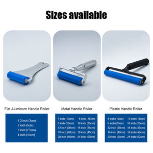 ลูกกลิ้งซิลิกอนลูกกลิ้งทำความสะอาดห้องอลูมิเนียมทำความสะอาดป้องกันไฟฟ้าสถิตย์ผลิตภัณฑ์รักษาความปลอดภัยสำหรับกำจัดฝุ่น - Product Image 3