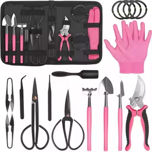 Xách Tay 15 Pcs Công Cụ Làm Vườn Thiết Lập Bền Nhỏ Vườn Tay Công Cụ Cho Ngoài Trời Trồng Hoa Trường Hợp Khó nhằn OEM Tùy Biến - Product Image 4