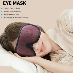Masque pour les yeux 3D contour pour hôtel/cadeau, petites commandes bienvenues avec livraison rapide, occultant <span class=keywords><strong>et</strong></span> confort, service OEM - Product Image 1