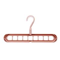 Lavinia Cintre pliable en plastique à 9 trous Cintre de salle de bain pour magasin de garde-robe d'économie multicouche pour vaisselle de voyage Durable