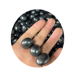 Shungite nera buona materia shungite grezza pezzi di shungite burattati - Product Image 1