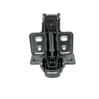 Charnière de meuble hydraulique à glissière à 180 degrés, fermeture douce, nickelée, pour hôpital, chambre, salon, cuisine, bureau à domicile